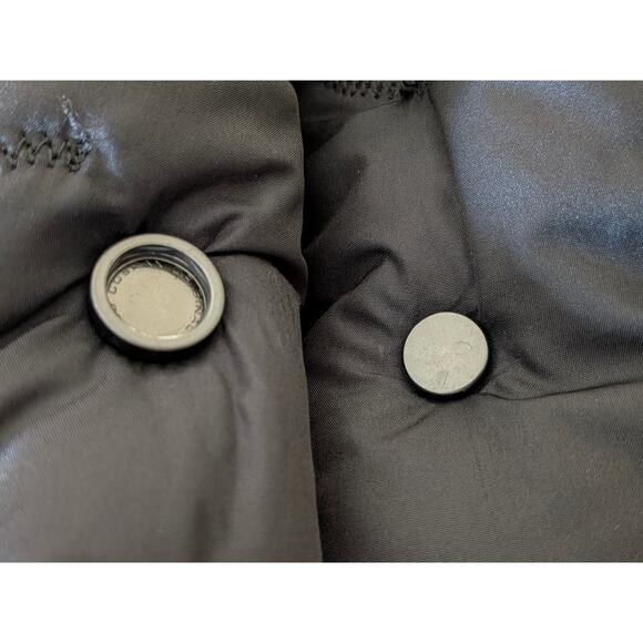 NWT Ssheena Black Puffer Long Coat IT 40 Luxury Italian Designer Outerwear Italy - Picture 9 of 11